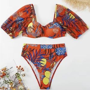 New Puff Sleeve Bikini